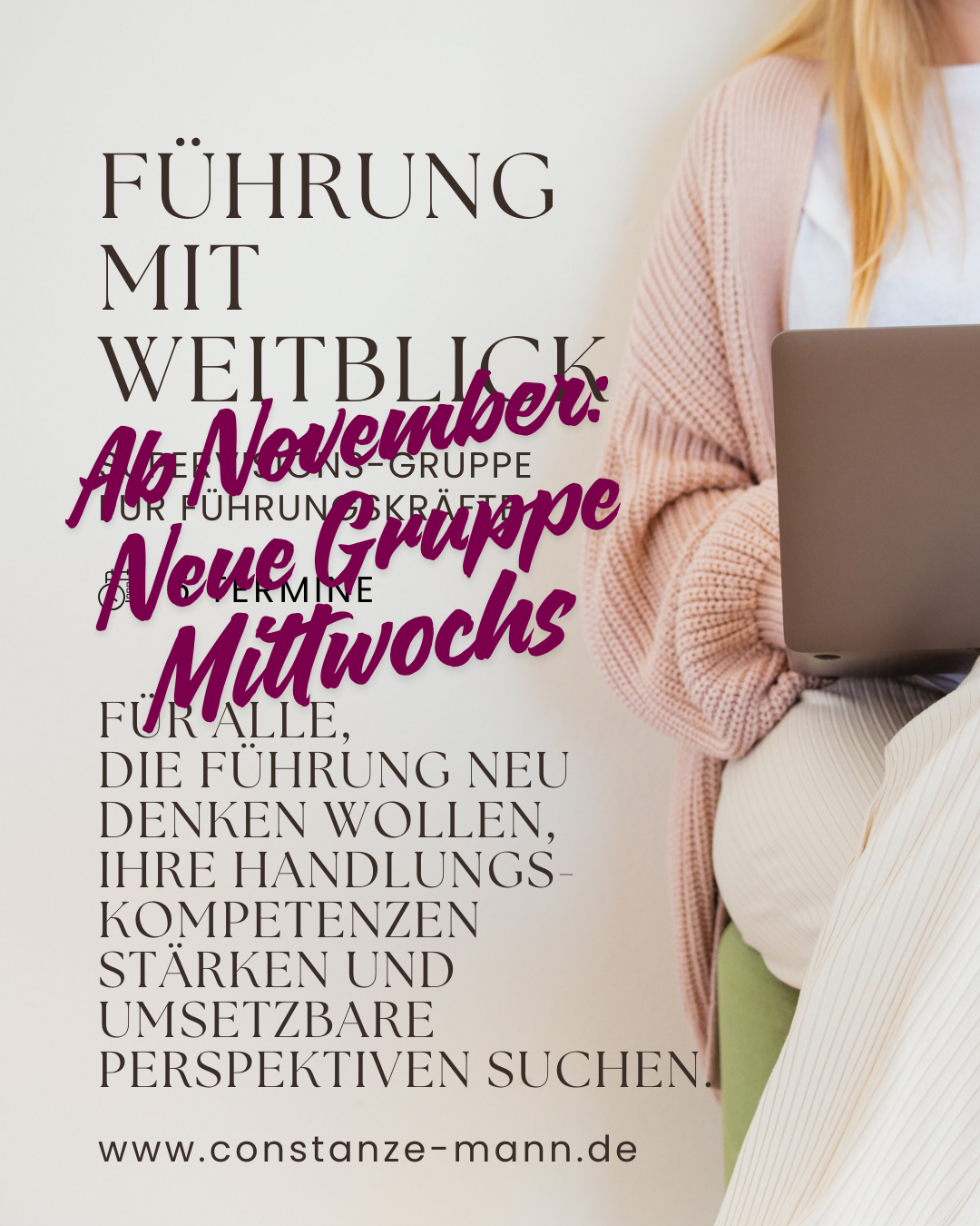 Führung mit Weitblick – Supervisionsgruppe für Führungskräfte