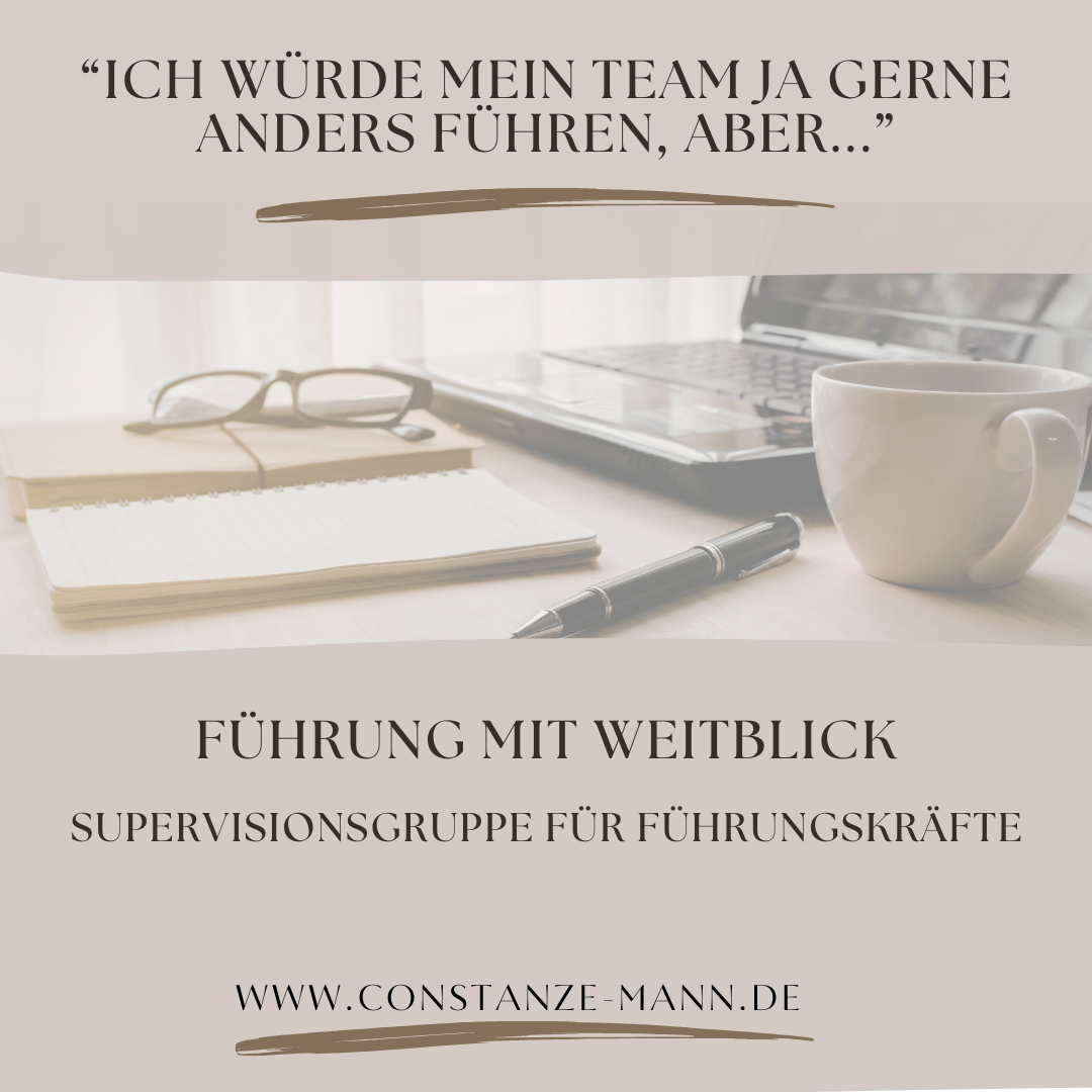 Führung mit Weitblick – Supervisionsgruppe für Führungskräfte